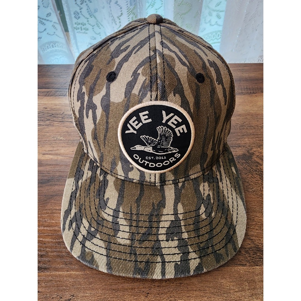 Yee Yee Earl Dibbles Jr Duck Logo Trucker Hat Camo Snapback Cap Outdoor Hunting